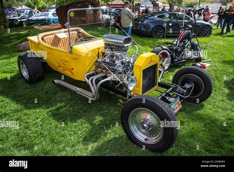 A T Bucket Hot Rod Built On A Heavily Modified Ford Model T Body With A Asupercharged