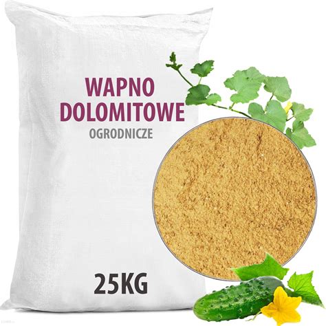 Nawóz Wapno Dolomitowe Nawóz Magnez Odkwasza Glebę 25Kg Ceny i opinie