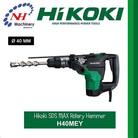 Hikoki H40mey Sds Max Demolition Hammer Ngee Hin Machinery