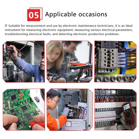 Uni-t ut39c+ digital multimeter ac dc volt amp ohm capacitance temp hz ...