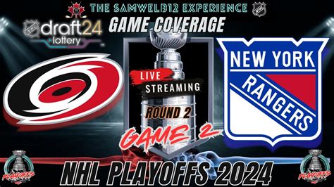 Game Carolina Hurricanes Vs New York Rangers Coverage Nhl