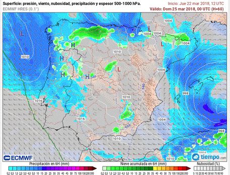 Predicci N Especial De Aemet Para La Semana Santa En Mapas De