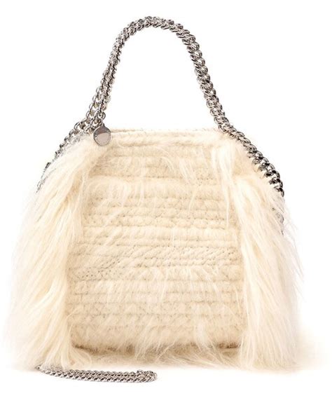 Stella Mccartney Stella Mccartney Falabella Mini Faux Fur