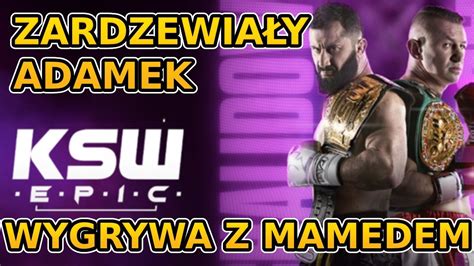 Khalidov Vs Adamek Mamed Przegrywa Z Kontuzj Podsumowanie Ksw