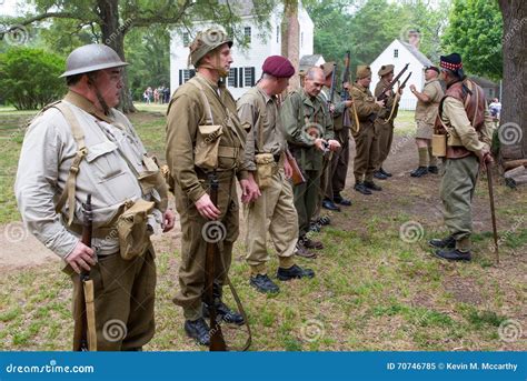 World War II Battle Reenactment Editorial Image - Image: 70746785