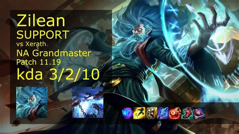 Zilean Support Miss Fortune Vs Xerath Caitlyn Na Grandmaster