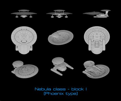 Free Stl File Nebula Class Star Trek Starship Parts Kit Expansion ⭐ ・3d Printer Model To