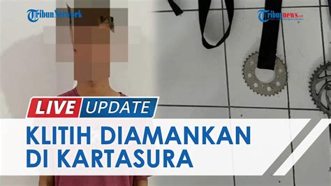 Remaja Diduga Klitih Di Solo Diamankan Diteriaki Warga Yang Ketakutan