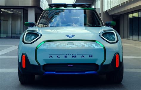 Bmw Reveals The Mini Aceman Pure Electric Concept