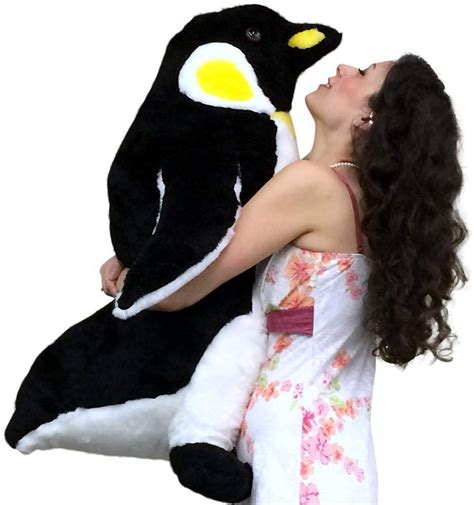 American Made Giant Stuffed Penguin 30 Inches 76 Cm Big Soft - Etsy