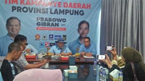 Tim Kemenangan Prabowo Gibran Temu Media Usai Kampanye Akbar Berakhir