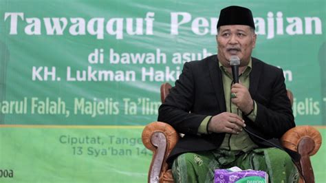 Sambutan Kh Lukman Hakim Zainuddin Youtube