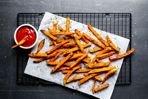 Leckere gesunde Süßkartoffel Pommes aus dem Ofen Eat this Ein