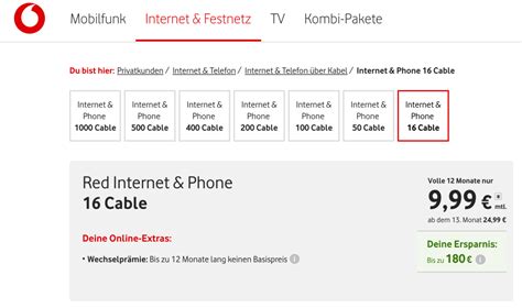 Neuer günstiger 16 Mbit s Kabel Einstiegstarif bei Vodafone gestartet