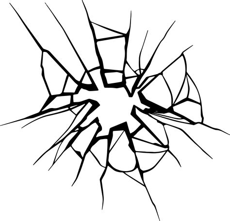 Cracked Glass Svg Broken Glass Svg Cracked Glass Svg Bundle Cracked Glass Clipart Shattered