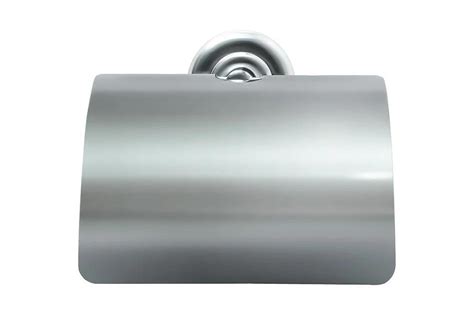 PORTA PAPEL HIGIÊNICO TAMPA FJM J214 AÇO INOX FJM CRISTAIS CLASSIC