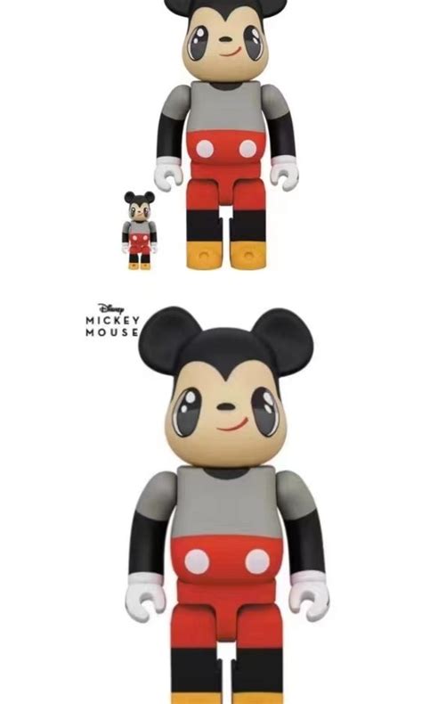 Bearbrick Micky Mouse 1000 500 Full Set Hobbies Toys Toys