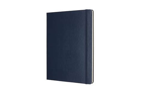 Caderno Moleskine Cl Ssico Azul Zafira Capa Dura Pautado Extra