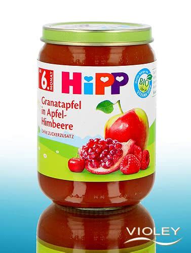 Hipp Granatapfel In Apfel Himbeere G Bei Violey