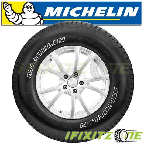 4 Michelin Defender Ltx Ms 24575r16 111t Trucksuv 70000 Mile All