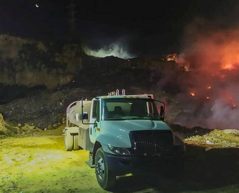 Tratan De Sofocar Incendio En Vertedero De Haina