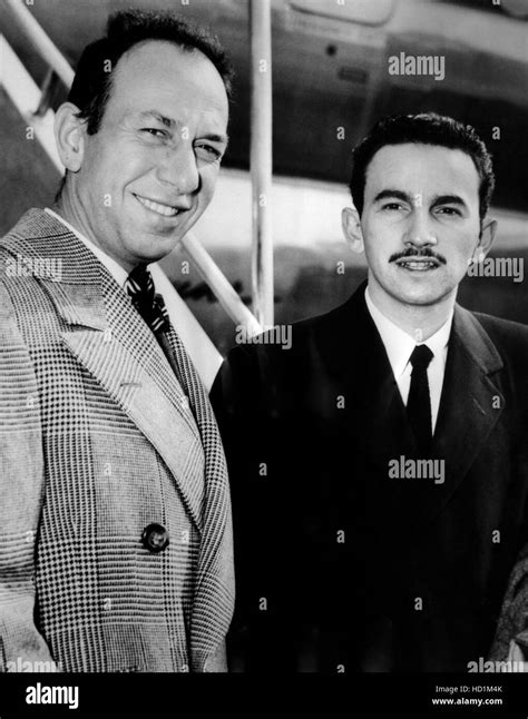 Jose Ferrer And His Brother Rafael Ferrer London March 15 1955