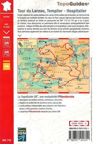 Tour Du Larzac Templier Hospitalier Entre De Ffrandonn E Grand