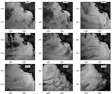 FIG S3 GOES Visible Imagery For DYCOMS II Research Flights