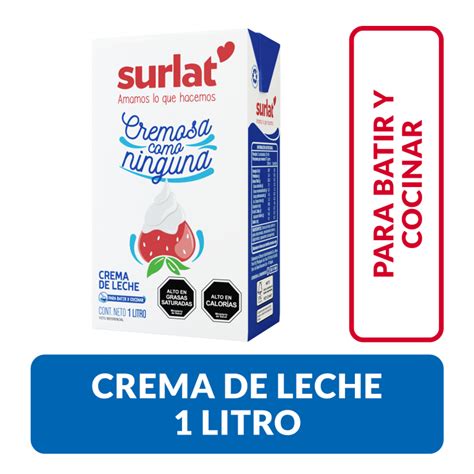 CREMA BRIK SURLAT 35 MATERIA GRASA 1 L Quillayes Surlat