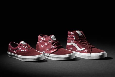 Wtaps X Vans Syndicate Burgundy Bones Pack Hypebeast