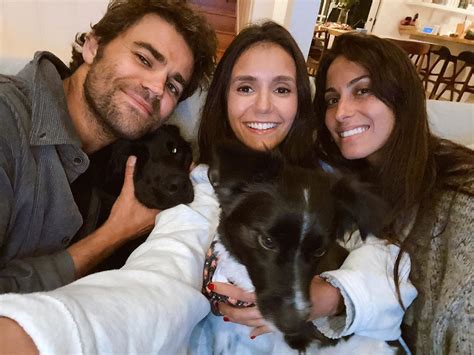 "The Vampire Diaries" Co-Stars Paul Wesley and Nina Dobrev Reunited for ...