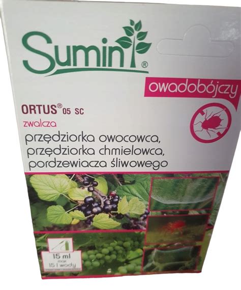 Środek owadobójczy Sumin Ortus 05 SC 15 ML 13878514491 Allegro pl