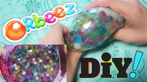 Super Squishy Diy Orbeez Stress Balls Emma And Ellie Youtube