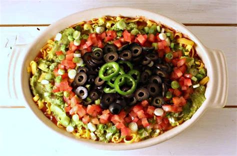 Mexican Layered Dip Beyond The Chicken Coop