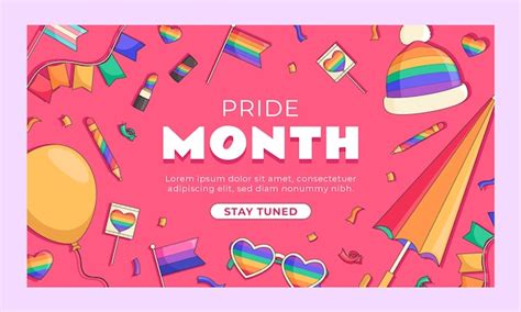 Free Vector Twitch Background For Pride Month Celebration