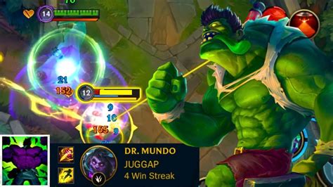 Wild Rift Adjusted Dr Mundo Jungle Is Now Broken