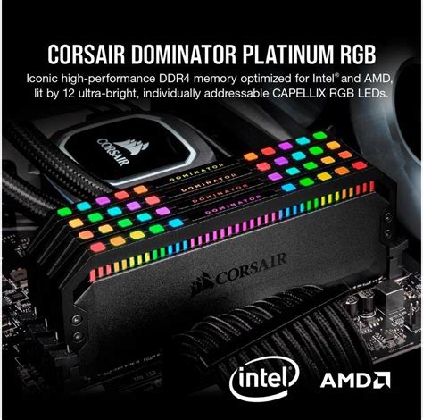 Corsair Dominator Platinum Rgb Gb X Gb Ddr Desktop Memory