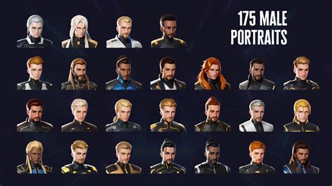 Sci Fi Character Portraits Mega Pack 350 Transparent Npc Portraits In