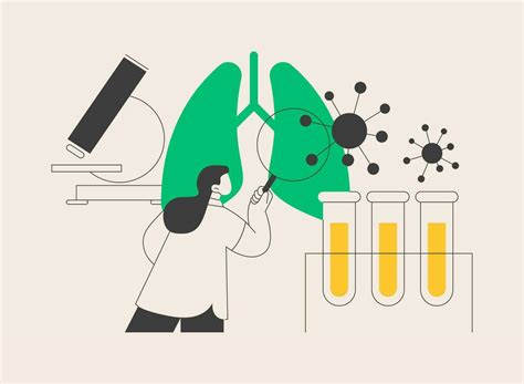 Lower respiratory infections abstract concept vector illustration ...