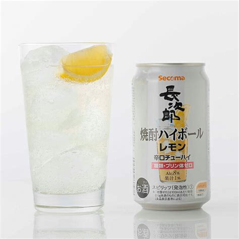 マーケット セイコーマート Secoma 長次郎ハイボール レモン 350ml 24本入 オンライン 通販 セコマ せこま 長次郎 れもん