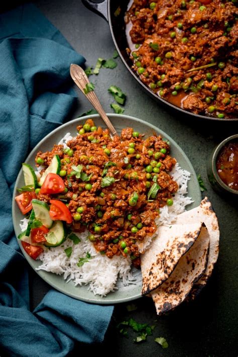 Easy Keema Curry Minced Beef Curry Nickys Kitchen Sanctuary