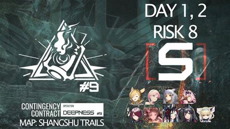 CC 9 Deepness Day 1 Rotating Map Shangshu Trails Risk 8 Clear