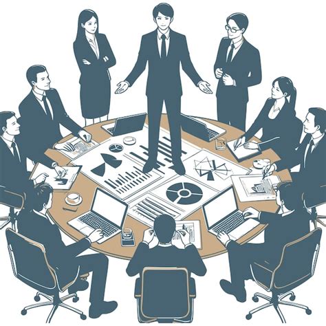 Premium Vector Business Meeting