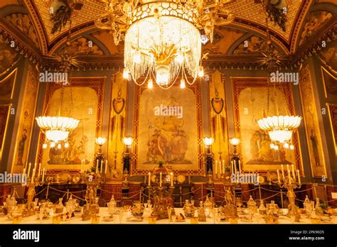 England East Sussex Brighton The Royal Pavilion Banqueting Room