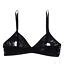 US Women Lace Bra Nipple Open Bralette Wire Free Lingerie See Through