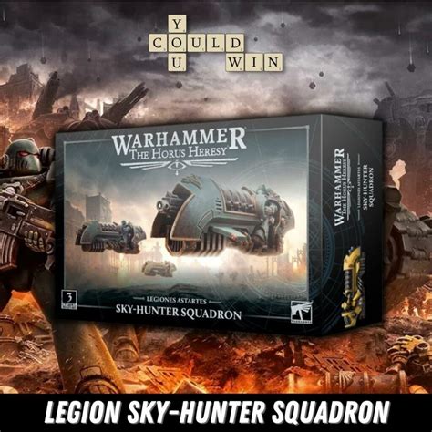 Warhammer Horus Heresy Legion Sky Hunter Squadron You Could Win