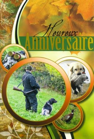 Carte Anniversaire Homme Chasseur Elevagequalitetouraine