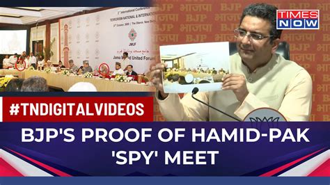 Hamid Pak Spy Meet Row As Hamid Ansari Denies Allegations Bjp Hits