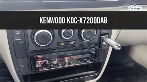 Kenwood Kdc X Dab W Passat B Fl Warto Youtube