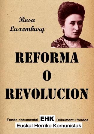 Reforma O Revoluci N